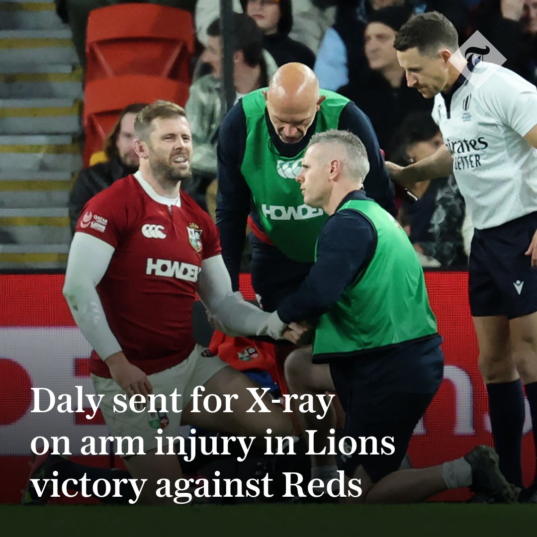 Telegraph Rugby (@telegraphrugby) on Twitter photo Daly was just one of a number who pressed strong claims for Test places as the tourists ran in eight tries for the second game in succession.
<a href="/GavinMairs/">Gavin Mairs</a> reports from Brisbane ⬇️
telegraph.co.uk/rugby-union/20… Daly was just one of a number who pressed strong claims for Test places as the tourists ran in eight tries for the second game in succession.
<a href="/GavinMairs/">Gavin Mairs</a> reports from Brisbane ⬇️
telegraph.co.uk/rugby-union/20…