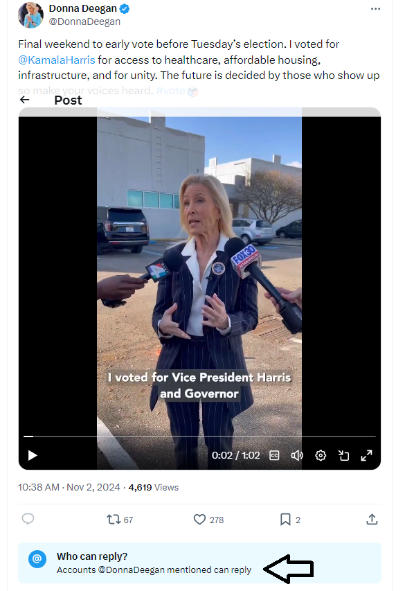 CatherineUSA1's tweet photo. This is Donna Deegan ... 

♦Donna Deegan vetoed Bill 2025-0138 passed by the City Council. This bill stops funding for illegals aliens in Jacksonville. 
♦Mayor's Office of General Council notified the sheriff to not enforce state or local immigration law.
♦She awarded a sole source contract to a lobbying firm which fundraised for her campaign. There are literally dozens of similarly qualified lobbying firms.
♦She has put the city in a legal battle that could cost the taxpayers millions because of her gun registry policy that is illegal in Florida. 
♦She refused to sign the another Immigration bill passed by the City Council.
♦She is resisting financial transparency aka Duval DOGE.
♦Otto Aviation announced a multi-million dollar contract with Cecil Field and Deegan wasn't even mentioned in the announcement.  
♦She installed a hologram of herself at the airport without city council approval. Cost to taxpayers:  $75,000. 
♦She nominated a woman to the Library board who promotes grooming of children.
♦She attends and speaks at political events held at local churches. These churches should lose their tax-exempt status.
♦While in London, she went on a radio show and said that President Trump would set up concentration camps for illegals if he was elected President.
♦She never issue an official statement from her Mayor Deegan account about the assassination attempts on President Trump's life. She made a comment on her personal account, but she has blocked constituents from reading or commenting on that account.
♦She compared chemo treatments for cancer to getting an abortion.
♦She put the pride flag on top of city hall.
♦She tore down a historic monument in the dead of night without city council approval.
♦She keeps pumping millions into parks in high crime areas while destroying southern history.
♦She attended BLM protests.
♦She cheated on her second husband with her third husband.
♦She has a cousin in prison for possession of child porn.
♦She was the grand marshal in a gay pride parade.
♦She hands out proclamations like candy.
♦She shows up at events for photo opportunities.
♦She travels to London to attend Jaguars game at the taxpayers' expense. 
♦She fleeced the taxpayers for a billion dollar plus new stadium without giving them a chance to vote.
♦She fleeced the taxpayers again for $15.45 million for the developers to rebuild the RISE Doro that burned down in January 2024 just days before opening. 
♦Cause of fire: Still unknown!
♦Downtown Jacksonville offers little to nothing because of the crime.
♦People work downtown, but they don't want to live there.
♦The Emerald Trail is being built for walking through high crime neighborhoods.
♦Schools have been renamed because they offended certain people while other schools are being closed.
♦Jacksonville is the largest city by area in the contiguous United States as of 2020, but Deegan is focused on just a few areas of the city.
♦She strongly supported Andrew Gillum for governor. Gillum was found passed out inside a South Beach hotel room with a reputed male escort and suspected methamphetamine.  

(Updated 7/02/25)