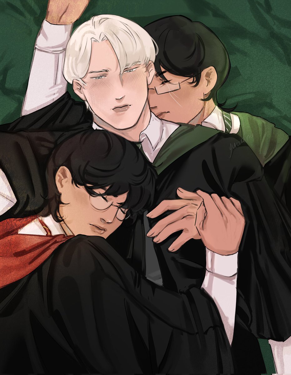 YUVIKO_art's tweet image. Harry🐍×Draco×Harry🦁

#drarry
