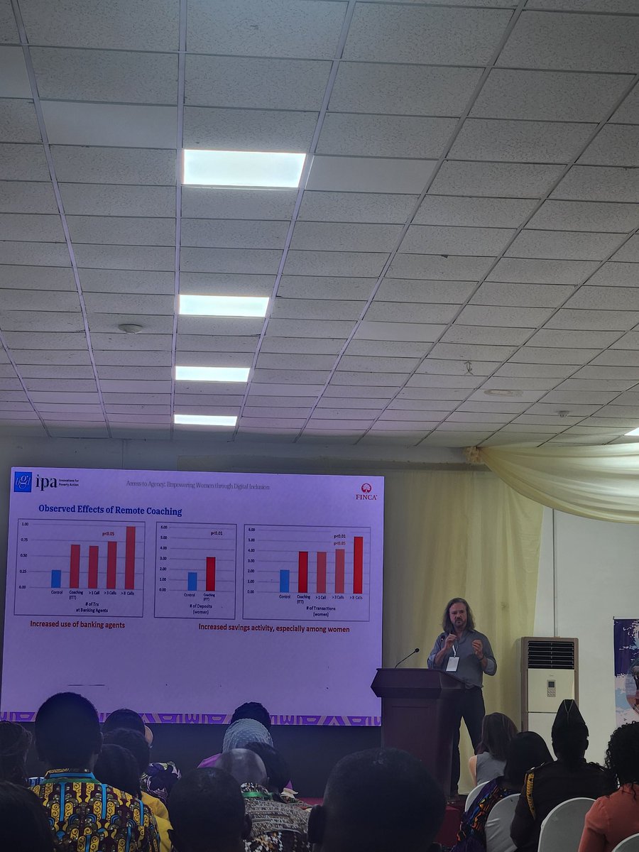 Now presenting: Scott Graham from <a href="/FINCA/">FINCA</a>
📊 Sharing insights on adapting and validating WEE indicators in experimental savings studies.

How do we measure what truly empowers women financially?
🎥 Tune in: youtube.com/live/NcUPck-U2…
