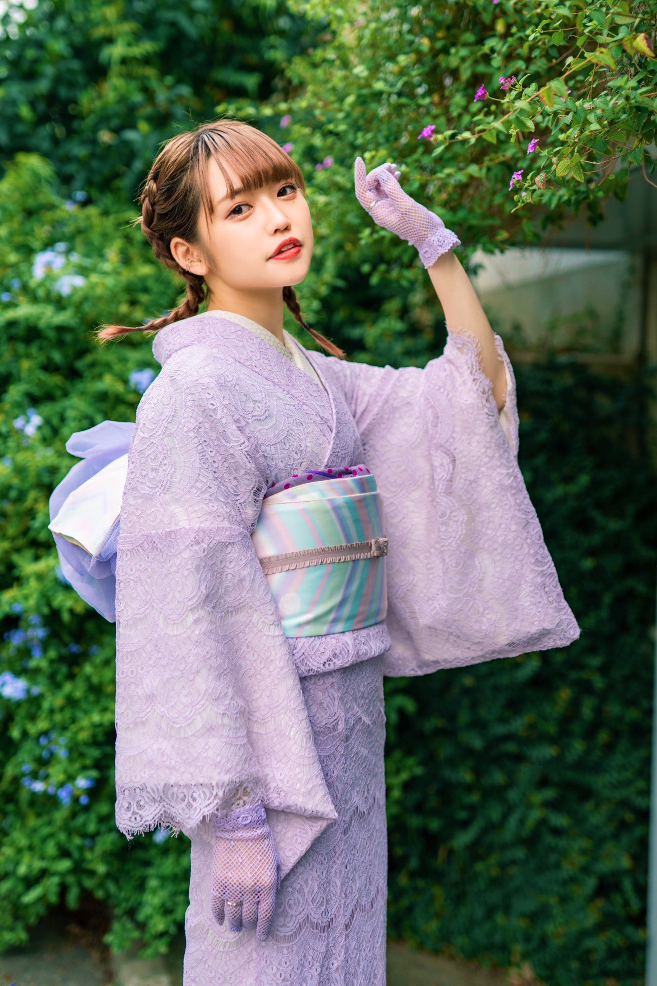 【美品】【MIKI SAKURA】兵児帯 ホワイトシルバーフラワー MIKI SAKURA (@mikisakura11) · Instagram photos and Reels
