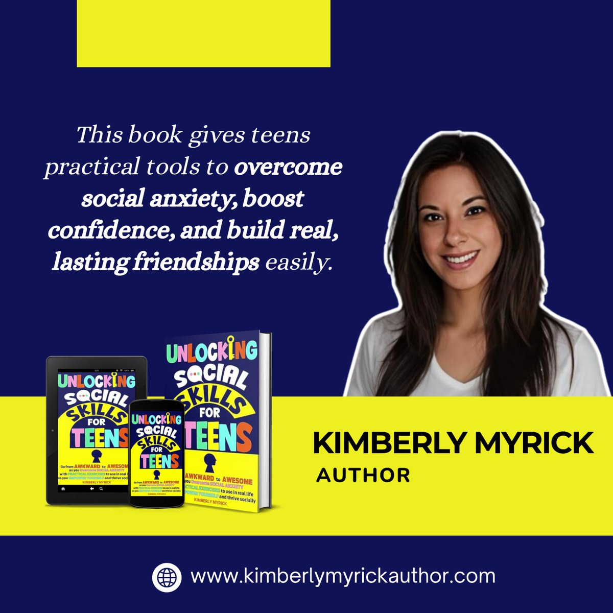 kimmauthor's tweet image. Friendships shouldn’t be scary — learn how to thrive socially today.

#friendshipgoals #teenguide #socialgrowth #mentalhealthmatters #confidenceforkids