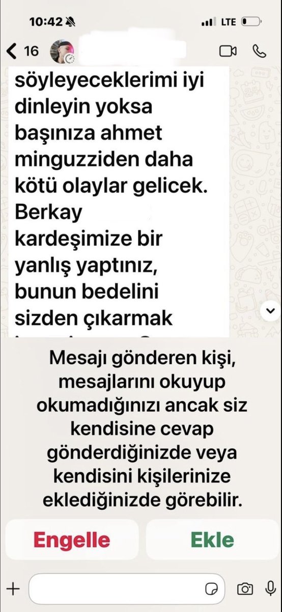 rezan_epozdemir's tweet photo. Bildiğiniz üzere Kıymetli yavrumuz Ahmet Minguzzi'nin katledilmesine ilişkin olarak yürütülen soruşturma ve yargılamalarda mağdur aile vekili olarak Minguzzi ailesinin avukatlığını yapıyoruz. Daha önce mezara saldırı, bize ve aileye tehditlerle karşılaştık. Bugün bu konuda yine telefonuma gelen, faillerle ilişkili olduğunu söyleyen ve kuvvetle muhtemeldir ki gerçek dışı bir şekilde başka grupların adını kullanarak ölümle tehdit eden mesajlar geldi. Ekte ki mesajlarla ilgili gerekli hukuki yollara başvurdum ve ilgili makamları haberdar ettim. Bir kere daha ifade ediyorum ki bu ölüm tehditleri ve baskılar bizi korkutamaz ve sindiremez. Biricik evladımız Ahmet Minguzzi'yi katleden faillerin emsal mahiyette cezalandırılması için sonuna kadar hukuki mücadelemiz devam edecek. Bundan kimsenin şüphesi ve endişesi olmasın...