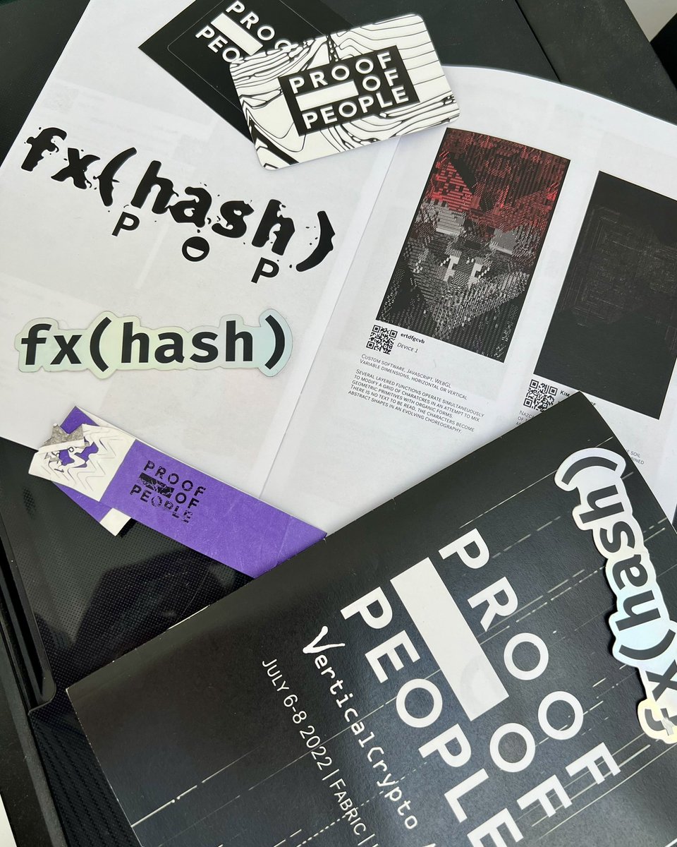 boracicl1nt's tweet image. Proof of People, July 2022, London
Best of luck with the launch today @fx_hash_ $FXH