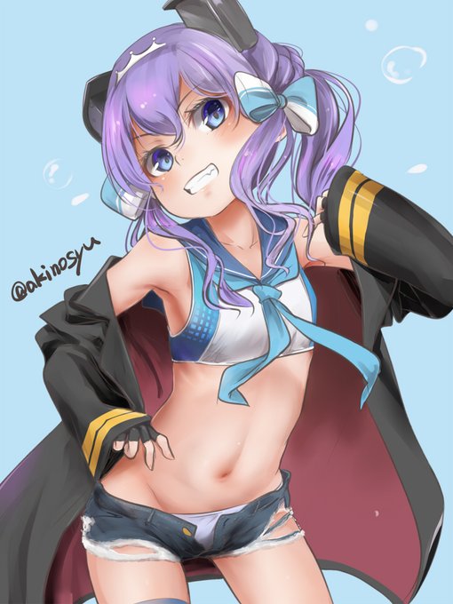 夏季特殊兵装ラングレー

水着はおなか描き放題だぜ!

#艦これ 