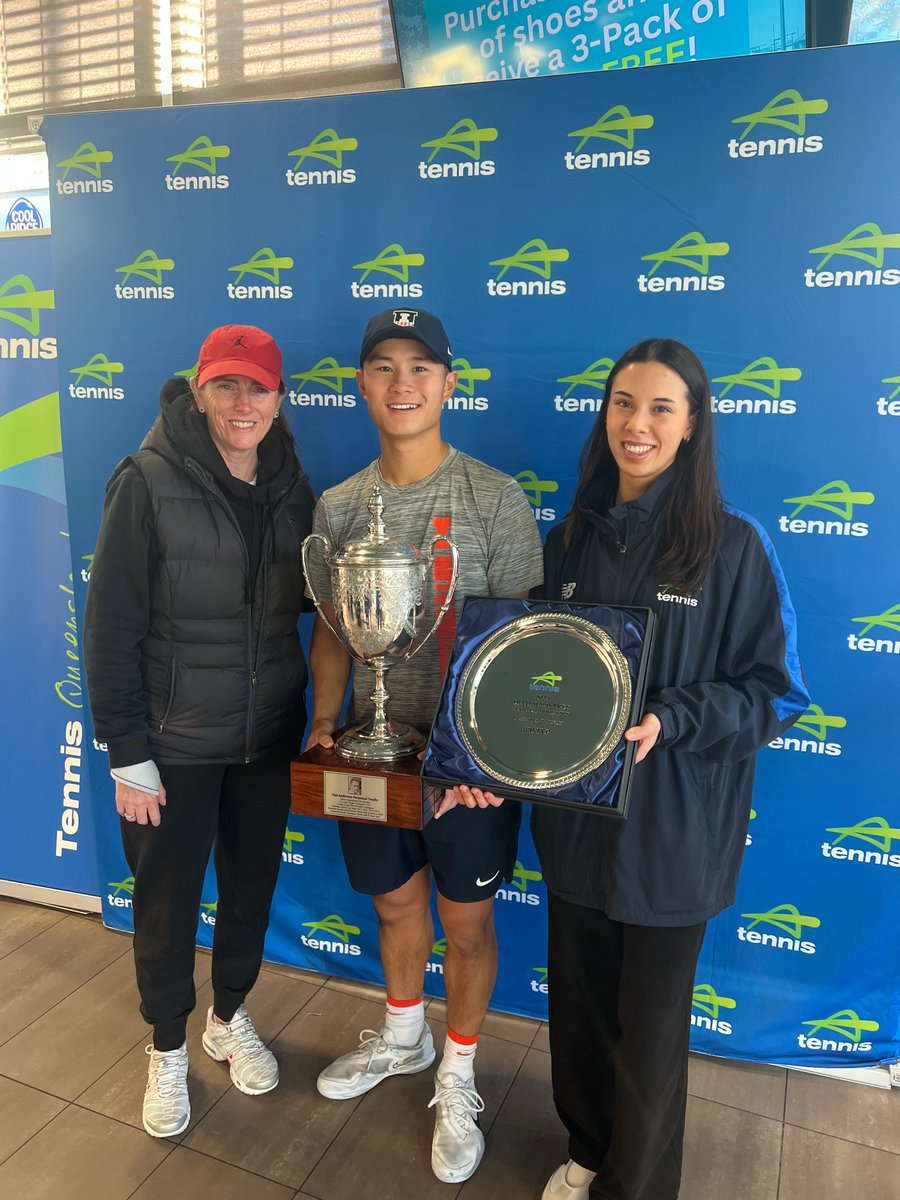 IlliniMTennis's tweet image. Congrats to rising junior Jeremy Zhang on winning the singles title at the 2025 25k Queensland Open State Championships!