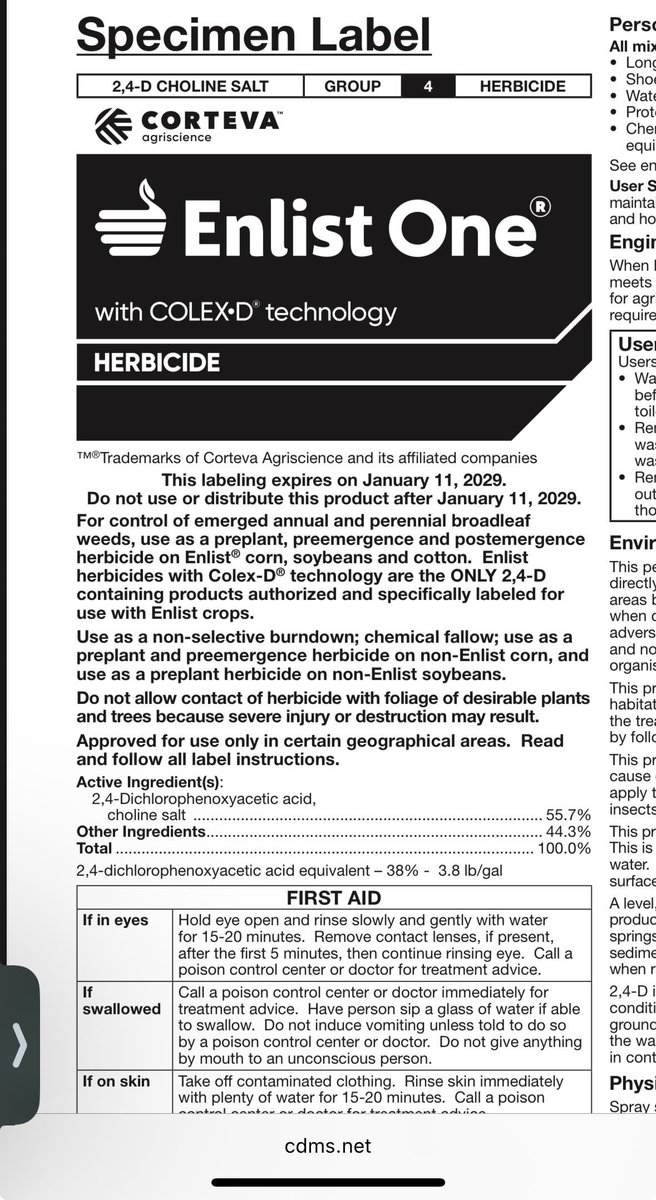 There’s a reason 2,4-D choline (like Enlist One) has less off-target movement than older 2,4-D ester formulations. The difference is in the chemistry—specifically volatility and vapor pressure. 1/