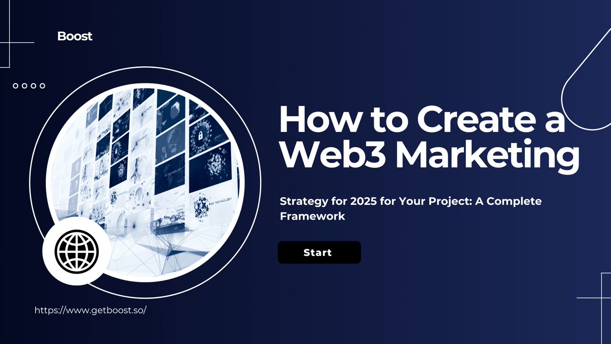 The Web3 landscape is reshaping how projects build audiences and drive adoption ☀️ 
Discover the essentials of a successful Web3 marketing strategy, from community-first approaches to data-driven optimization  Ready to elevate your project? 

blog.getboost.so/how-to-create-…