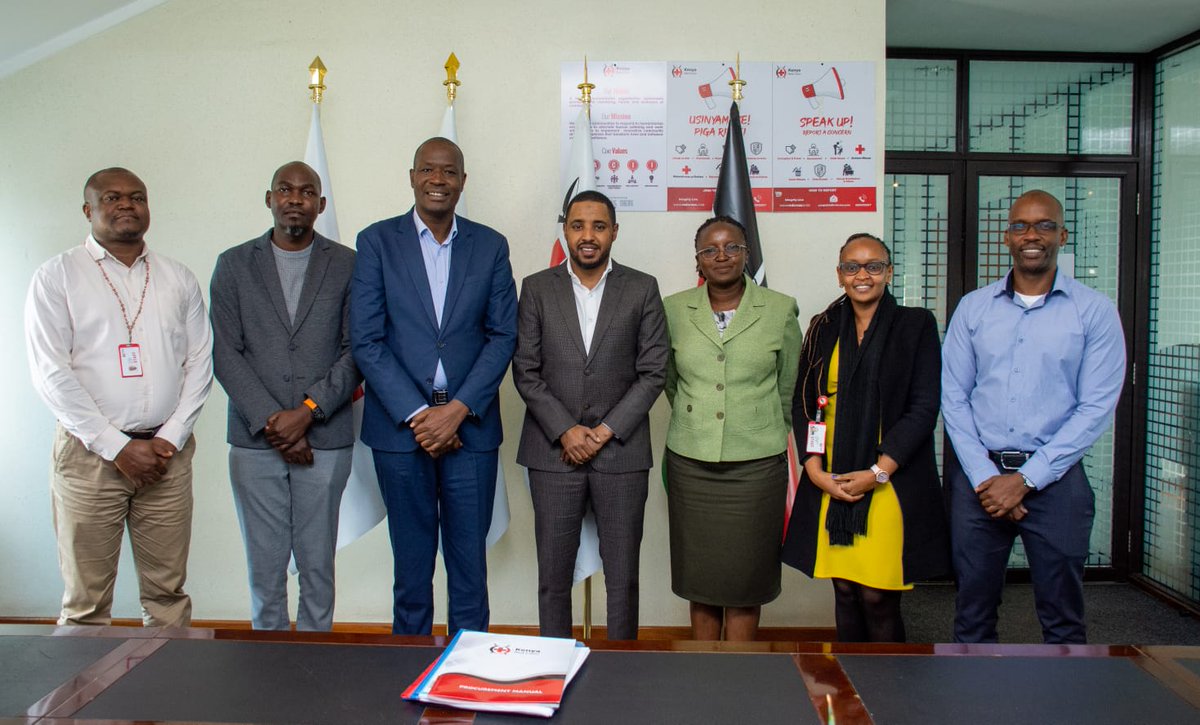 MohamudSalatMo1's tweet image. Today i had the honor of handing over my role as the National Treasurer @KenyaRedCross to equally able Prof Nicholas Letting. Serving humanity has been dear to me and proud to have served diligently in the last 6 years. I wish KRCS new board and management the very best.