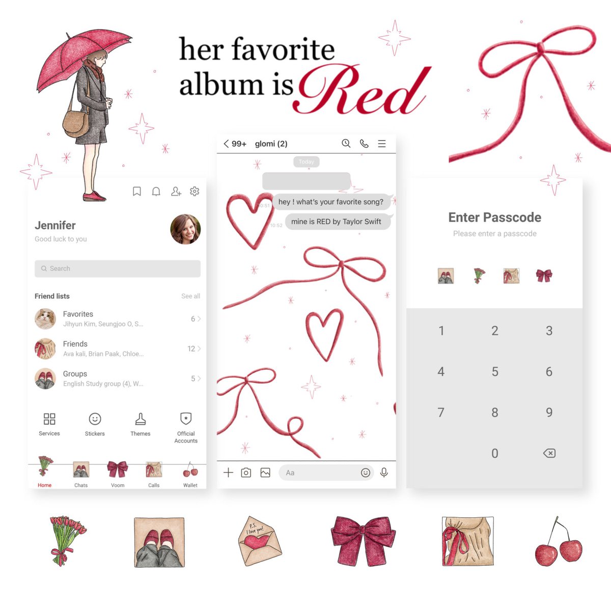 babyjimstore's tweet photo. ♡ᵎ 𝐓𝐡𝐞𝐦𝐞 𝐥𝐢𝐧𝐞 ꕁ
: —— by Glomi. Studio ✿
❤︎︎ her favorite album is Red !
💌 🥀 👠 ❤️🩹
Promotion ˗ˏˋ 18 bath ´ˎ˗
#ธีมไลน์ราคาถูก #ธีมไลน์ #ธีมไลน์น่ารัก #themeline 🍎⭐️ https://t.co/Hd7i0cJEa3