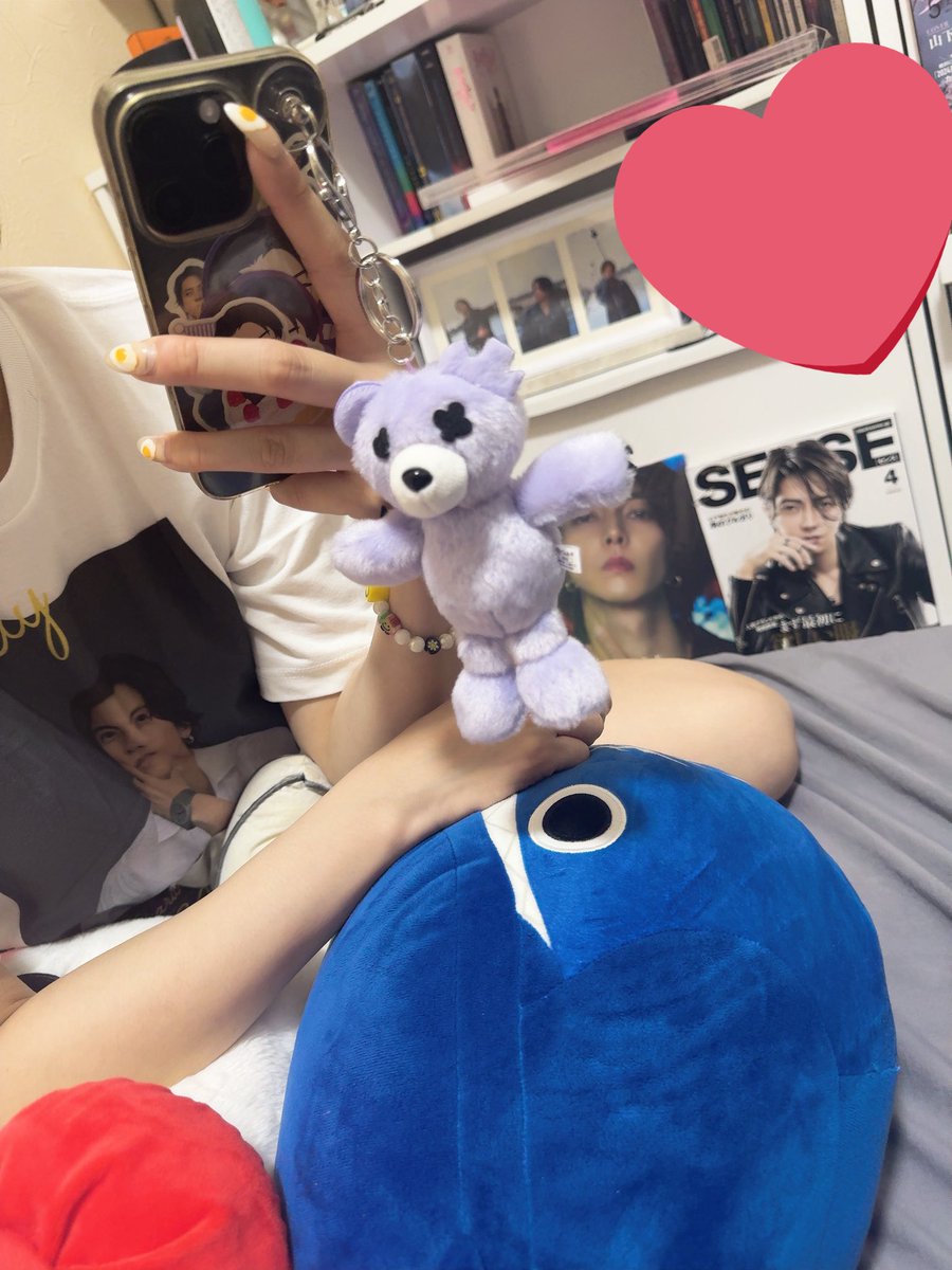 m____ty9's tweet photo. やっと届きました🥹💜💜💜💜💜💜
嬉しすぎて全てスグ装着💗💗💗💗💗
ぴーちゃんありがとう💜🤍💜🤍💜🤍💜
#山下智久 #Club9 https://t.co/RK3FvIuzME