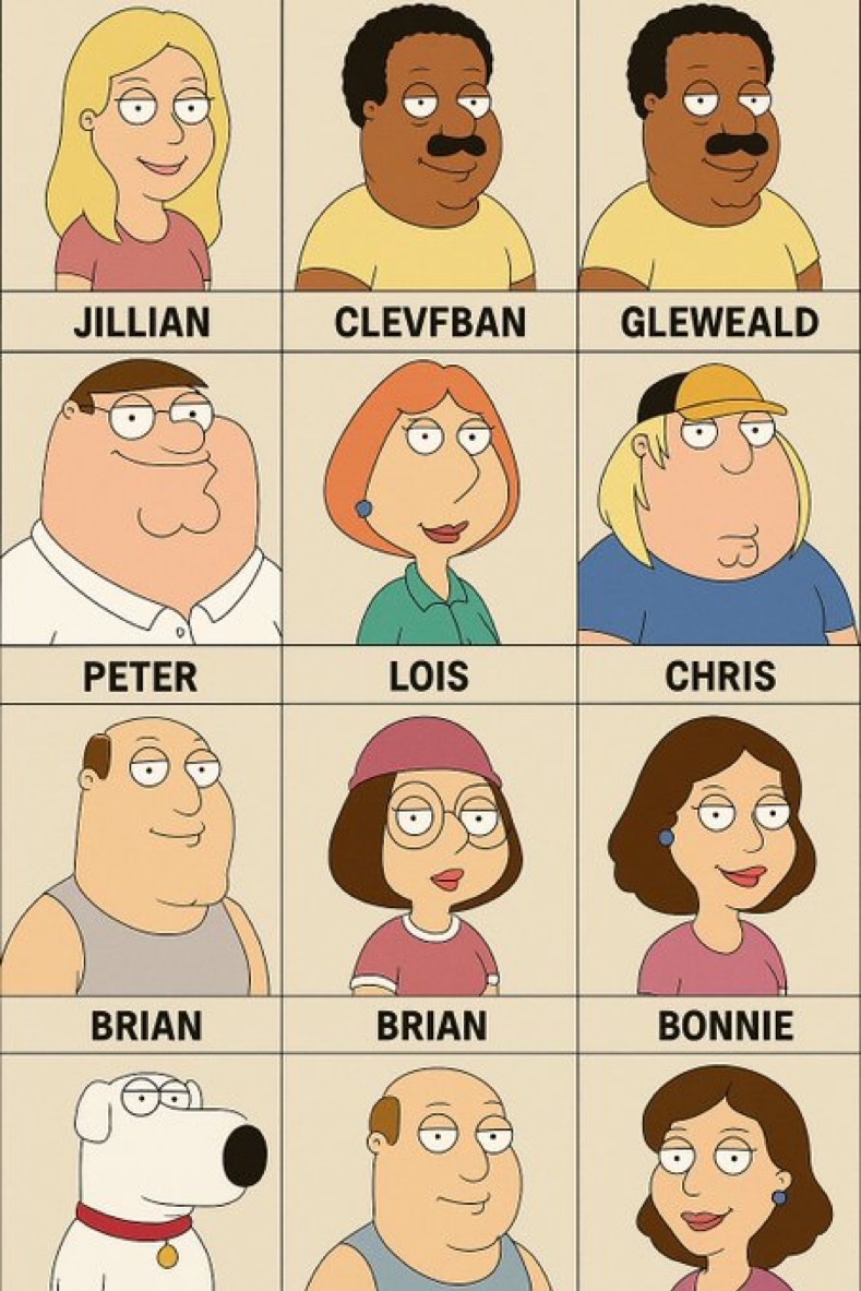 Family guy characters