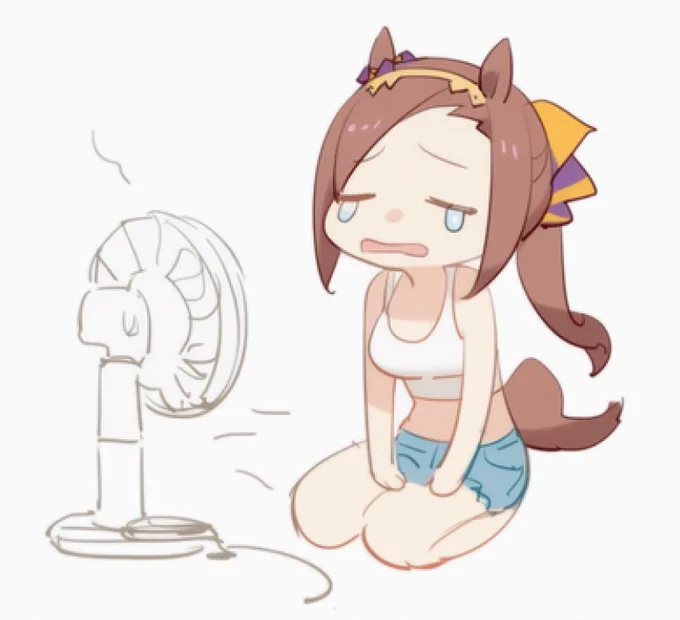 クーラーぶっ壊れたシリーズ 同棲してるぽいウマ娘
