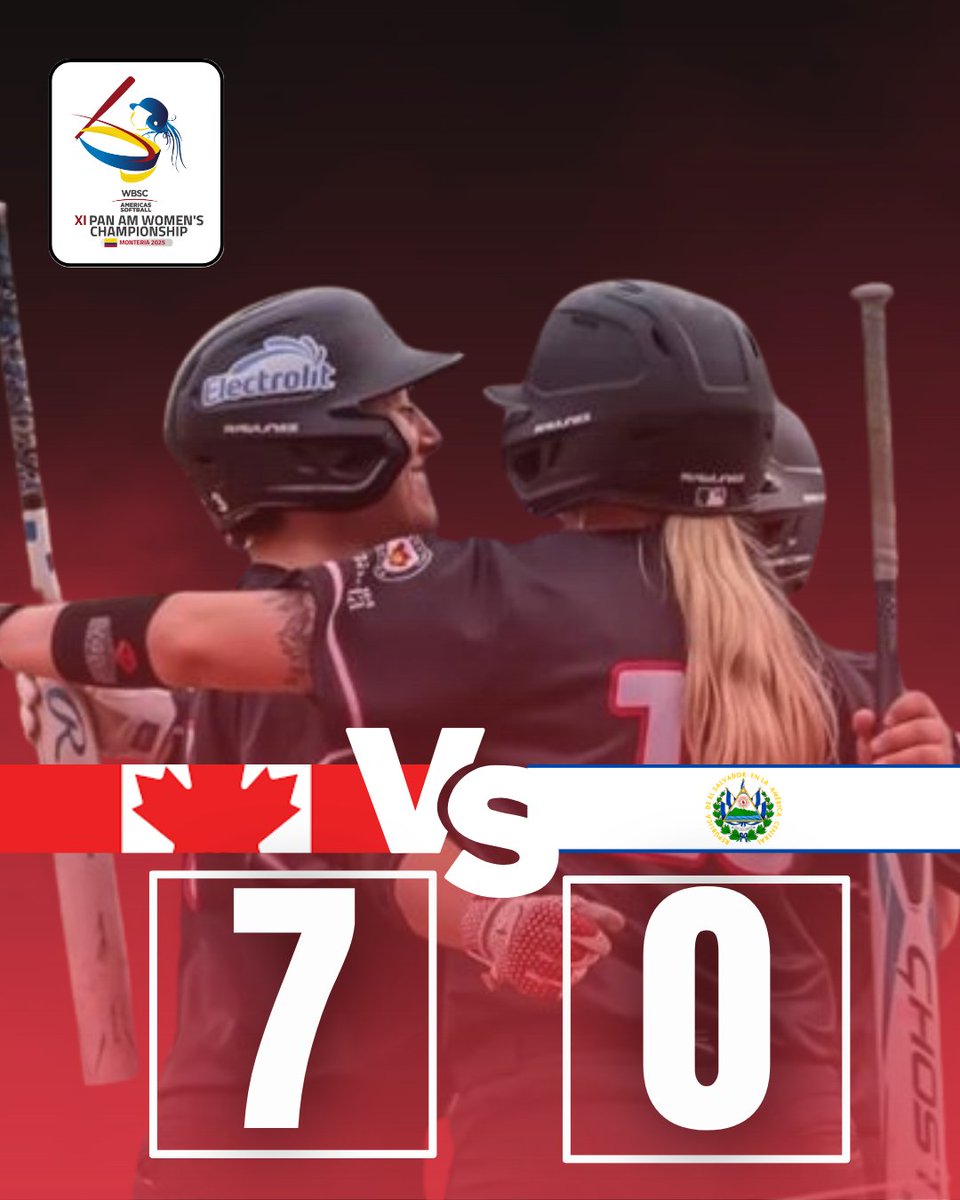 Canada Picks Up Two Shutout Wins in Super Round Doubleheader! 

Le Canada remporte deux victoires par blanchissage dans la Super Ronde!

📃GAME RECAP: softball.ca/news/canada-pi…

#softballcanada #teamcanada #softballpanam #softballamericas