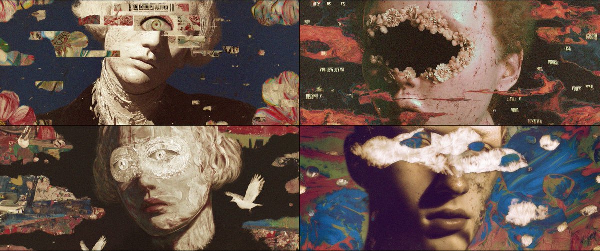 __DAMSEO__'s tweet photo. Hole
____
#Hole #aiart #midjourneyart #collage #aifilm #titlesequence #styleframe #motionGraphics #artdirection #damseo https://t.co/Hzomw5PhwE