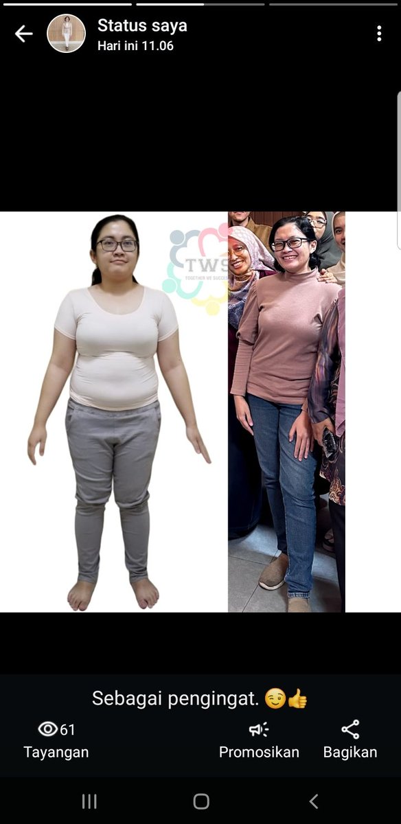 NjiDi's tweet image. Sebelum Program VS 4 tahun setelah program.

Supaya hasil programmu mengunci lama, pastikan #twsprogramV2 mu dengan Konsultan yang benar ya. Jangan yang abal-abal.