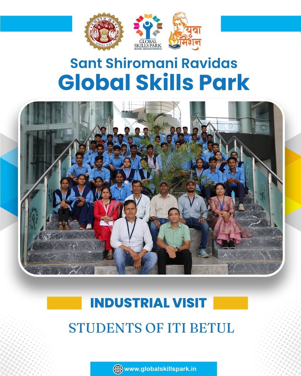 SSRGSPOfficial's tweet image. 🔍 Skill Meets Vision. Future Begins Here.

ITI Betul students embarked on a transformative journey at SSRGSP — where every machine hums with purpose, every lab breathes innovation, and every moment ignites possibility.

#ITIBetul #SSRGSP #CraftingFutures #SkillWithVision