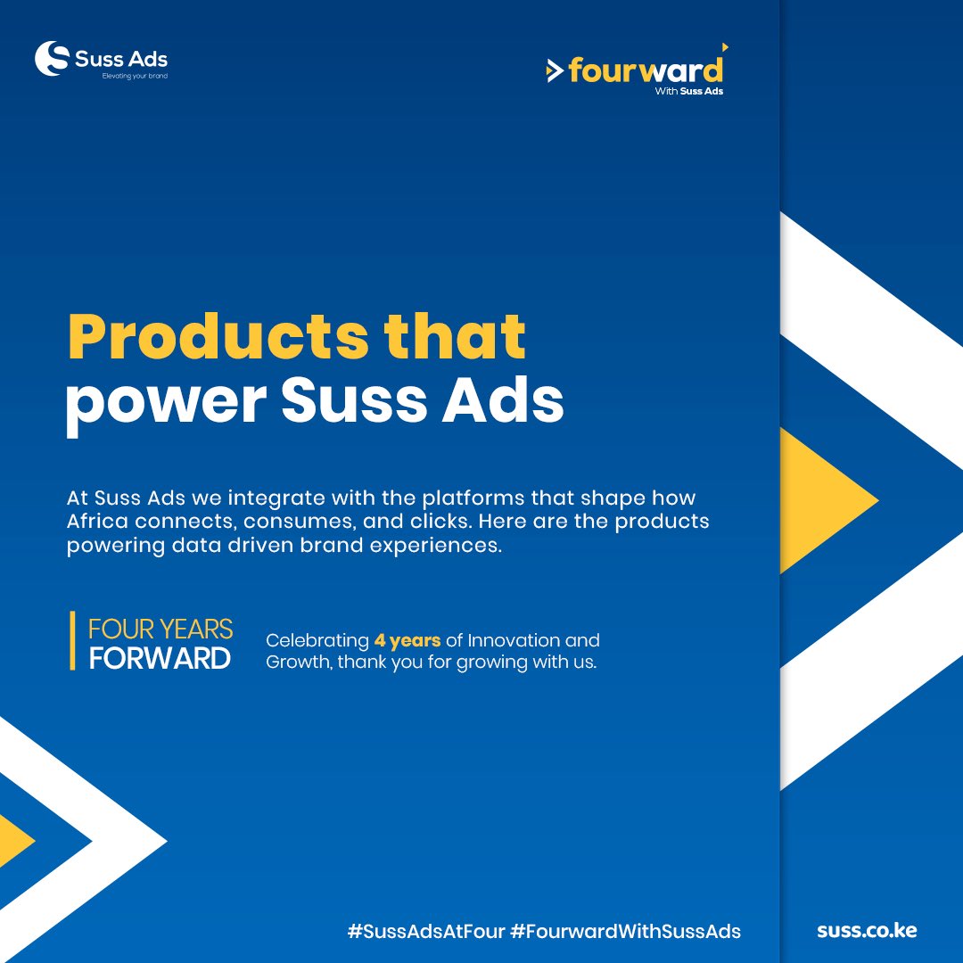 Sussdigital's tweet photo. We’re not just a media agency. We’re your growth partner.

From DOOH to influencer campaigns, we help brands connect with Africa’s audiences through data, creativity &amp; strategy.

Visit: https://t.co/kwK9PiUf37

#SUSSAds #MarketingAfrica #ProgrammaticAds #DOOH https://t.co/VKw5XUtZaO