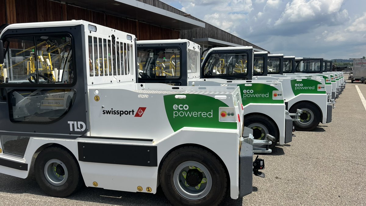 [NEWS] Swissport leads global eco-friendly technology and fleet electrification with around €1.5 billion investment over 5 years: aviationbenefits.org/newswire/2025/…