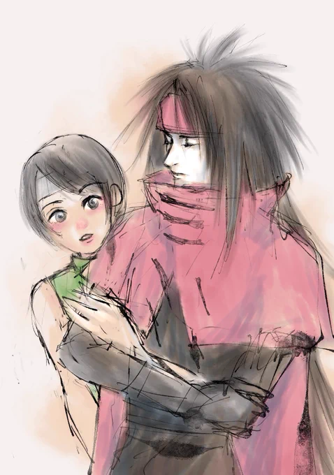 ヴィンユフィ 落描き 3作目2人でいっぱい話して欲しい