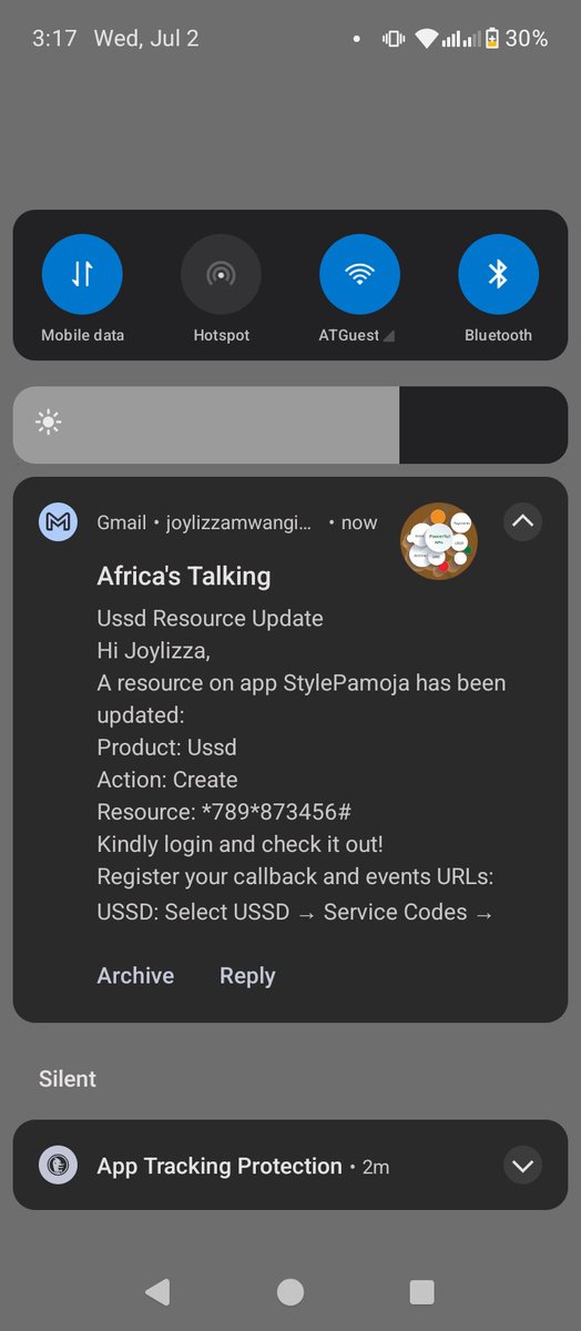 JoylizzaMwangi's tweet photo. Transforming fashion with the power of @Africastalking APIs! 🚀

SMS for order tracking, USSD for community building? 🤔
 
#WomenInTech unlocking endless possibilities 😌😇

#BuildwithAT #FashionTech #WeloveNerds #ATHackathon https://t.co/5Iwm8UiiwO