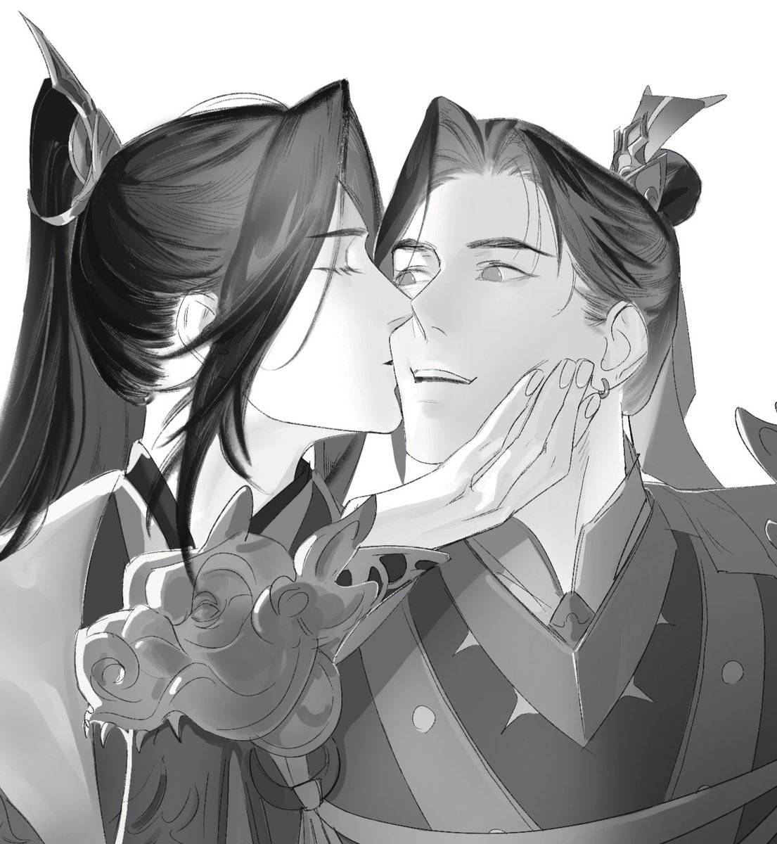 <a href="/mo49ko/">♥ チラーミントもこ ♠</a> I'm a little late. Happy birthday, Moko! Here are some FengQing kisses for you.