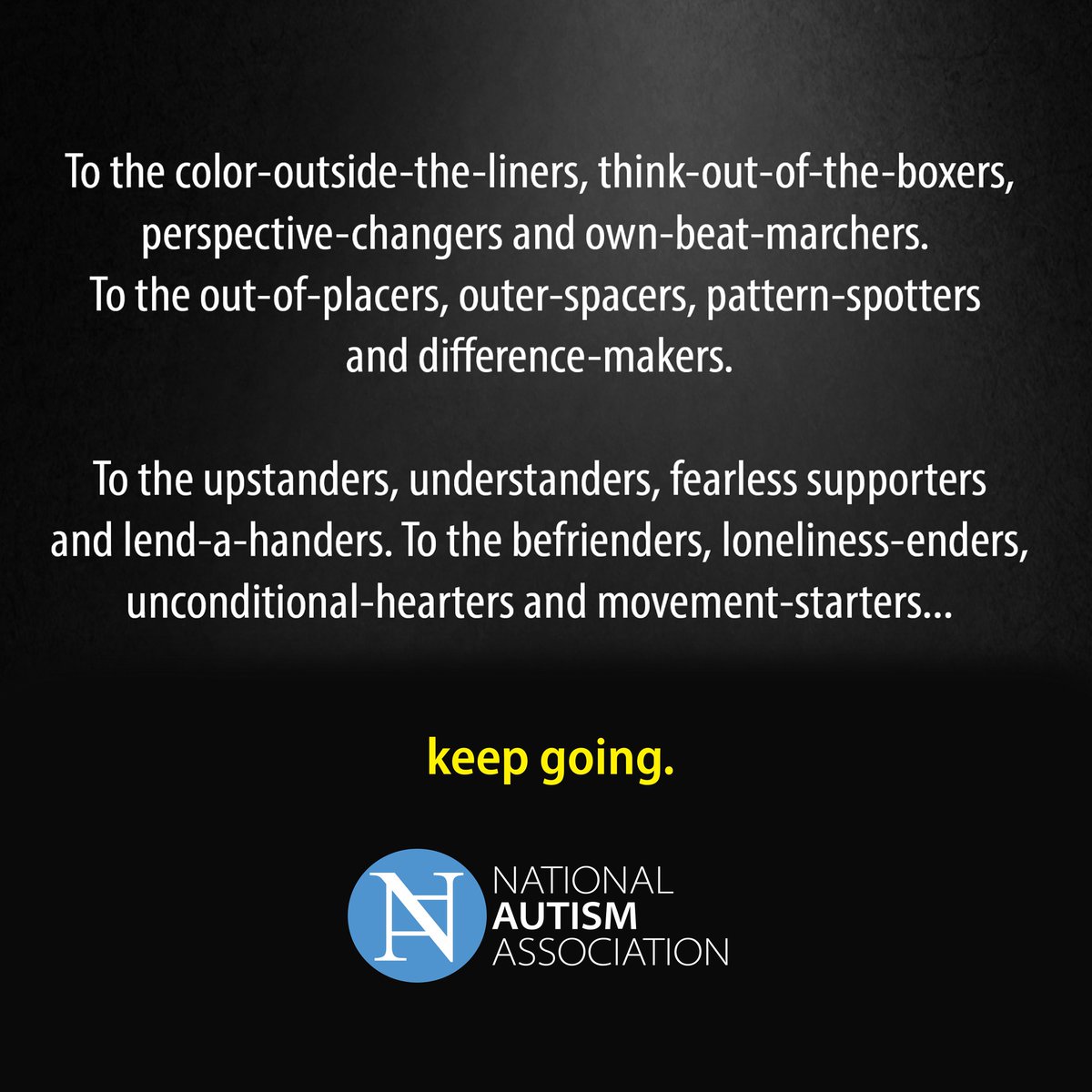 National Autism Association tweet media