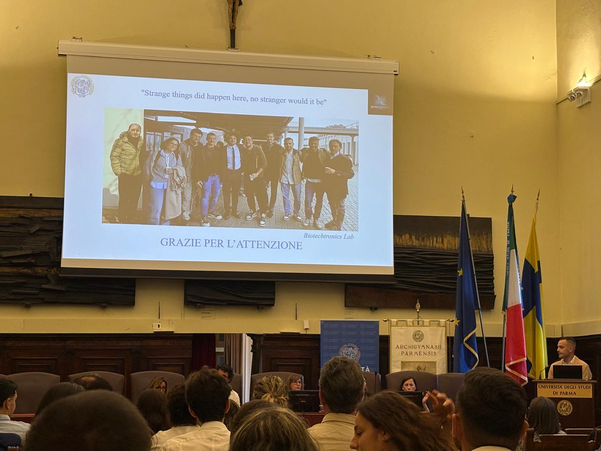 BioIMEM's tweet photo. Congratulation to Antonio Larocca for his graduation in Medical, Veterinary and Pharmaceutical Biotechnologies @unipr ! Well done #Tonino ! https://t.co/8pFn3MfMPR