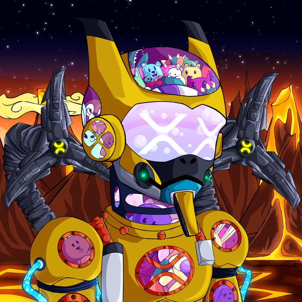 Check out this 1:1 <a href="/XBOTCLUB/">XBOT CLUB</a> Guardian. 

This is the ghost of Xbot #180… the first Xbot to ever be burned.

Awesome artwork by @VinXBOT  🔥

#XRP #XRPLedger #XRPCommunity #XRPArmy