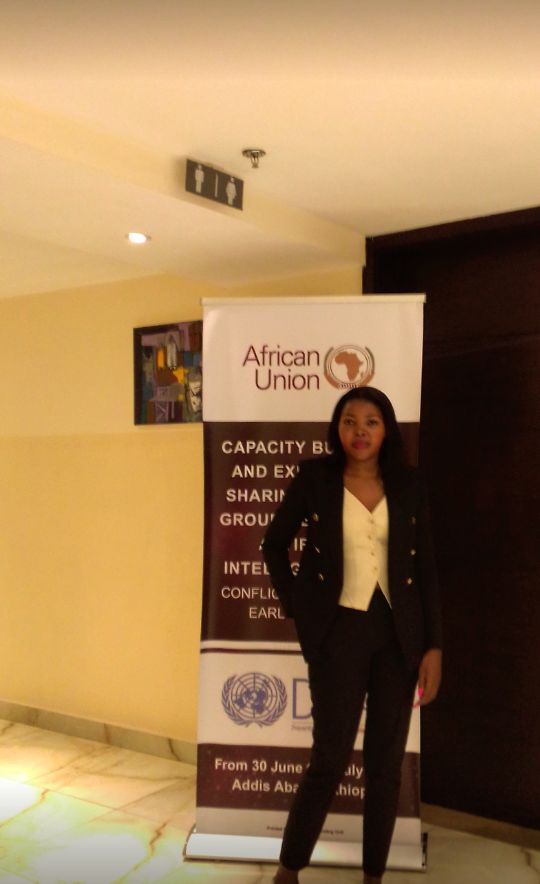 BongekileFilana's tweet image. Learning about the capabilities of customized LLMs for conflict analysis and AI tools to conduct Early Warning.I am so grateful to the AU Department of Political Affairs, Peace and Security for this workshop.
#AIfor Conflict Analysis 
#DigitalPeacebuildingCommunity
#YPS