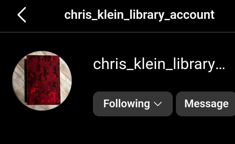 Bro's insta profile pic is my book!