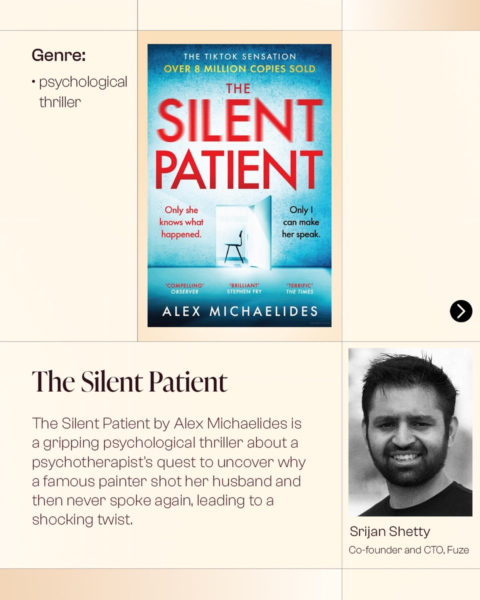 What do founders read when they’re off the grid? 🔍

Swipe to uncover their bookshelf secrets.