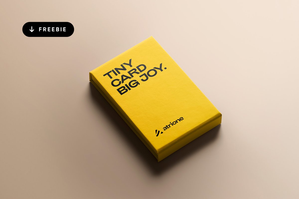 🎁⬇️New freebie gift card packaging box mockups are perfect for showcasing your product branding, logos, and design variations with style.

Check more details in our website -> asylab.com/resources/free…

#free #freemockup #freebie #branding #giftcard #mockup #template #presentation