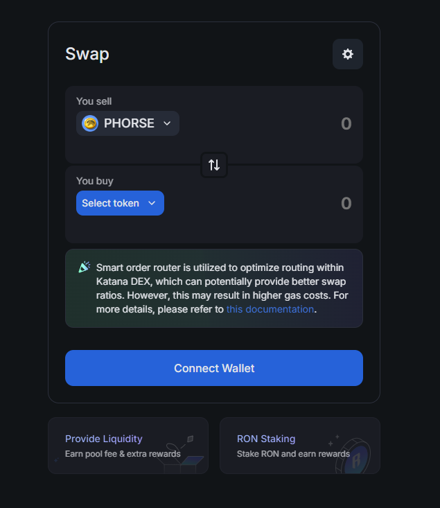 PlanetHorseGame's tweet photo. $PHORSE is now tradable at @Ronin_Network's Katana Swap!

https://t.co/7zlzfOPQWZ https://t.co/Y50TeOVEJr