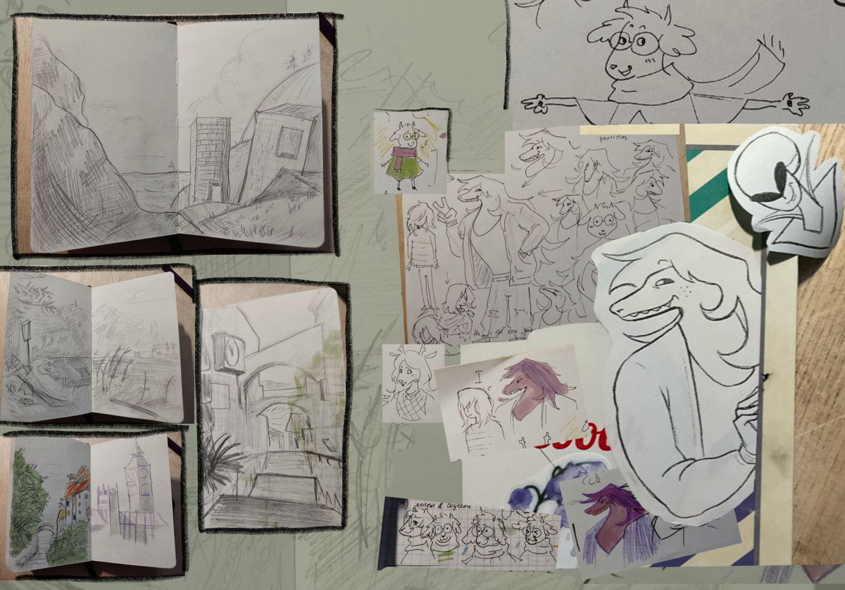 sangoooume's tweet image. doodles doodles doodles #deltarune