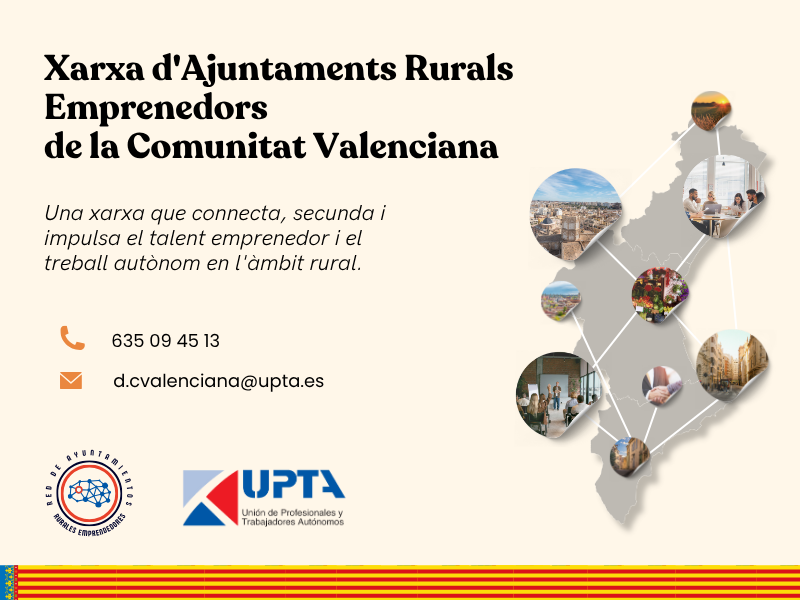 upta_es's tweet photo. 🌱 Desde UPTA España lanzamos #RAREPV, una red de ayuntamientos rurales comprometidos con el emprendimiento. 

¿El objetivo? Que ningún proyecto local quede atrás.

🤝 Apoyamos a los autónomos
🌍 Reactivamos la economía local
📍 Llegamos a los municipios de menos de 5.000 habitantes

---------------------------------------------------------------

🌱 Des de UPTA España llancem #RAREPV, una xarxa d'ajuntaments rurals compromesos amb l'emprenedoria. 

L'objectiu? Que cap projecte local quede arrere.

🤝 Fem costat als autònoms
🌍 Reactivem l'economia local
📍 Arribem als municipis de menys de 5.000 habitants

🔗 +info en: https://t.co/RqlEbNtgA5

@EDUARDOABADSABA