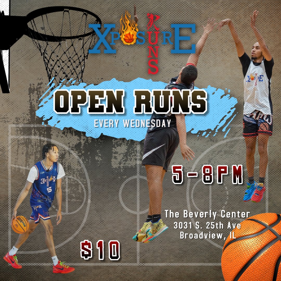 XposureRuns (@xposureruns) on Twitter photo Open Runs Tonight!!
DM for sign-up link!!!
<a href="/CoachPerry15/">Byron Perry</a> <a href="/coachSPham/">Steve Parham</a> <a href="/CoachTreal2/">Coach Treal Holland II</a> <a href="/ssuburbanhoops/">Southsuburbanhoops</a> <a href="/Sports4Illinois/">Illinois Sports Updates</a> <a href="/eathoops/">Elevated Athlete Training</a> <a href="/_LarroHoops/">Larry Golden</a> <a href="/sargenttee/">Ms. Tee Davis</a> <a href="/samfranklinbbal/">Sam Franklin</a> <a href="/mattjnow/">Matt Now</a> <a href="/tdc200/">Big Tim</a> Open Runs Tonight!!
DM for sign-up link!!!
<a href="/CoachPerry15/">Byron Perry</a> <a href="/coachSPham/">Steve Parham</a> <a href="/CoachTreal2/">Coach Treal Holland II</a> <a href="/ssuburbanhoops/">Southsuburbanhoops</a> <a href="/Sports4Illinois/">Illinois Sports Updates</a> <a href="/eathoops/">Elevated Athlete Training</a> <a href="/_LarroHoops/">Larry Golden</a> <a href="/sargenttee/">Ms. Tee Davis</a> <a href="/samfranklinbbal/">Sam Franklin</a> <a href="/mattjnow/">Matt Now</a> <a href="/tdc200/">Big Tim</a>