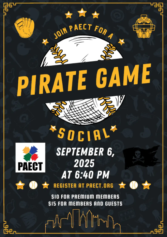 Take me out to the ball game!  Join Southwest PAECT for a chance to connect and socialize at PNC Park.  This event is $10 for premium members and just $15 for others.  What better way to kick off the school year! Register: paect.org/event-6234023