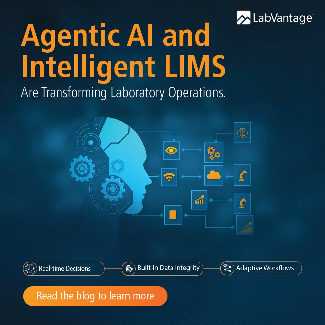 Labs don’t just need automation, they need autonomy.

Agentic AI, integrated with intelligent LIMS, enables you to interpret, adapt, and act in real time.

Discover how future-ready labs are using it to stay ahead.

👉 Read the blog: labvantage.com/blog/unleashin…

#AgenticAI #LIMS
