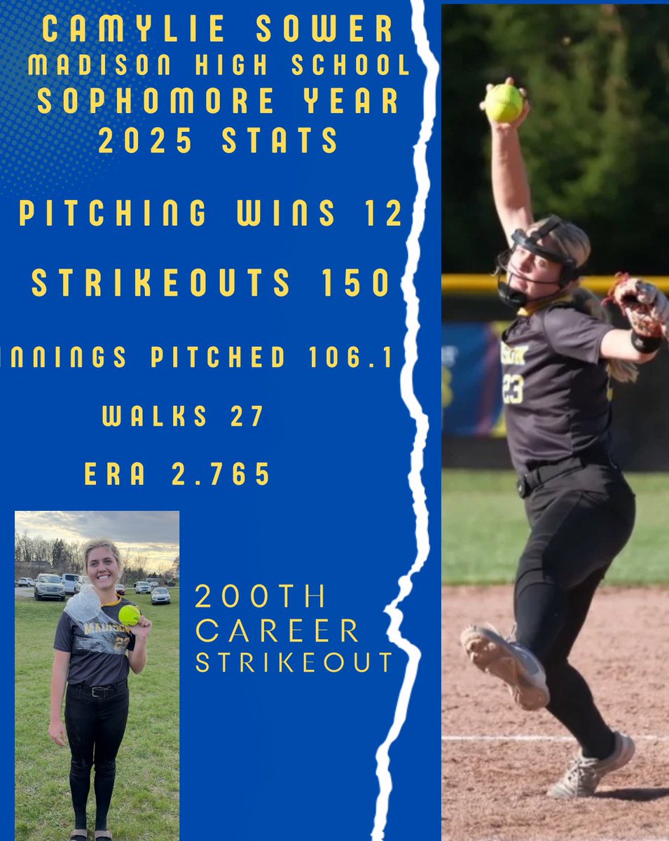 JenniferSower2's tweet photo. Keep Chasing Camylie 💙💛🥎 https://t.co/OrRbtgI6ON