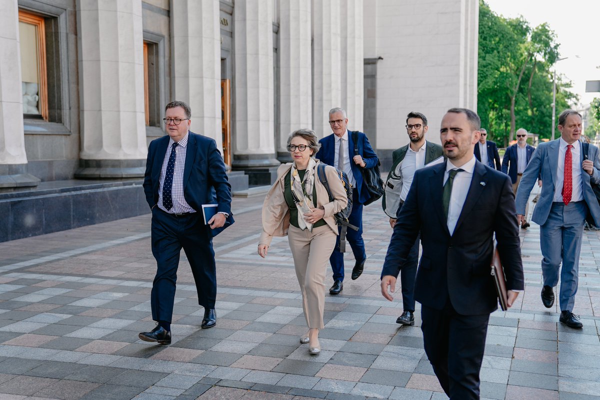 This week, the Delegation of the NATO International Secretariat headed by <a href="/NATOSanB_Ops/">Burcu San</a> visited Ukraine 🇺🇦

During the visit, NATO representatives discussed with Ukrainian officials how to further strengthen the NATO-Ukraine relationship after the NATO Summit in The Hague 🤝