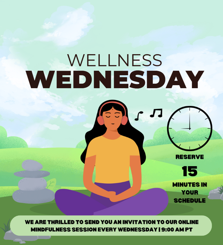 🌿 Embrace calm this Wellness Wednesday.
Join us live at 9:00 AM PT for a peaceful 15-minute mindfulness session! An easy way to reset, refocus, and nurture your well-being. 🧘‍♀️
🎥 Stream it here: twitch.tv/binxtv
#MindfulMoments #SelfCareTime