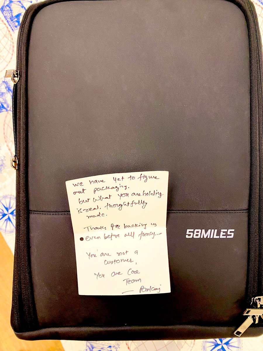 Happy to share a backpack designed and made in India ! 
Long post alert :) 

Those who know me well know that I’m always with my backpack. A backpack that carries my laptop, phone, charger, notebook, and even my sanity,  all the daily essentials that move with me wherever I go.