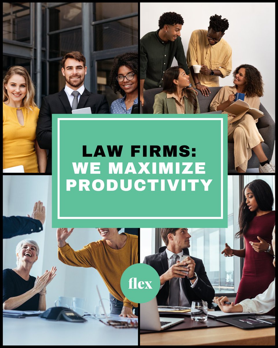 FlexLegalNet's tweet image. Maximize Efficiency. Minimize Overload. ⚖️📈
 Delegating to experienced freelance #lawyers can help you:
✅ Reduce case backlogs
✅ Scale support during peak times
✅ Free up your core team for higher-value work
✅ Stay agile without sacrificing quality
flexlegatnetwork.com