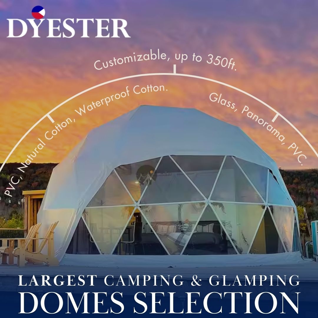 domespaces's tweet photo. ⛺For Private Campgrounds &amp; Retreat Centers
Luxury Camping Without the Maintenance
 Say goodbye to leaky tents and high turnover. Our domes are durable, insulated, and built to impress.
 Glamping-ready
 Low maintenance
 Increase guest retention
The future of camping starts here. https://t.co/Z9MU3dGbGz