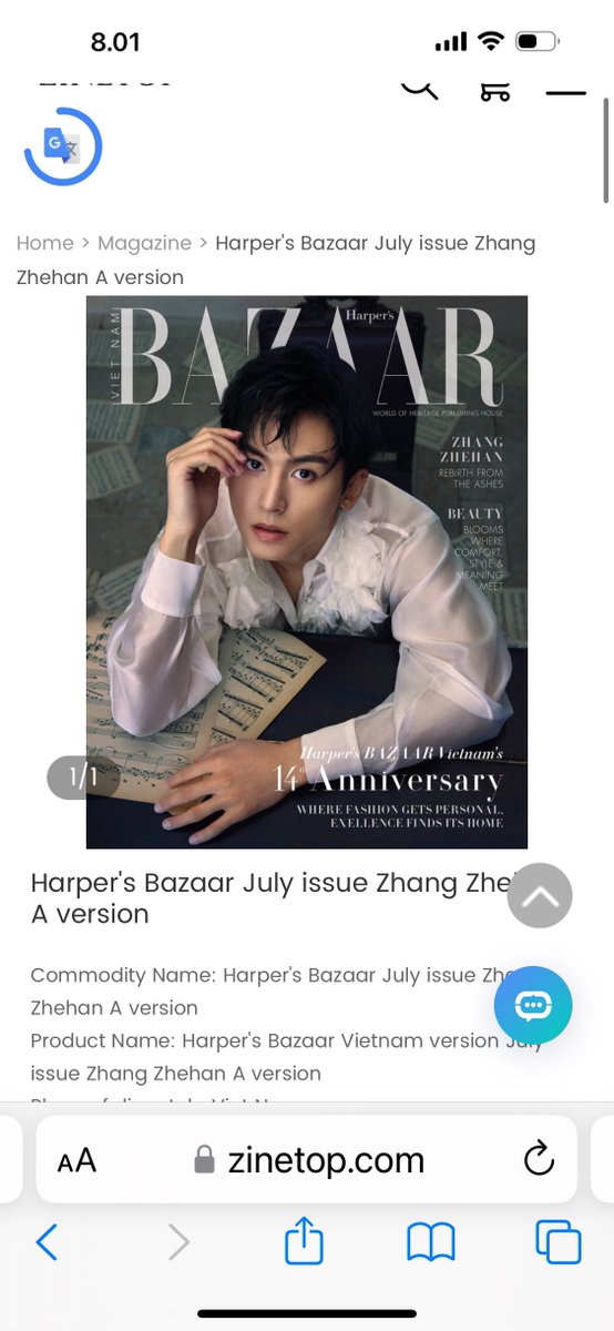 ZhangZhehanFan's tweet image. THE LINK IS OUT 
Zhang Zhehan Harper’s Bazaar Vietnam July edition

✅ SET C
zinetop.com/products/harpe…

✅ SET A
zinetop.com/products/harpe…

✅ SET B
zinetop.com/products/harpe…