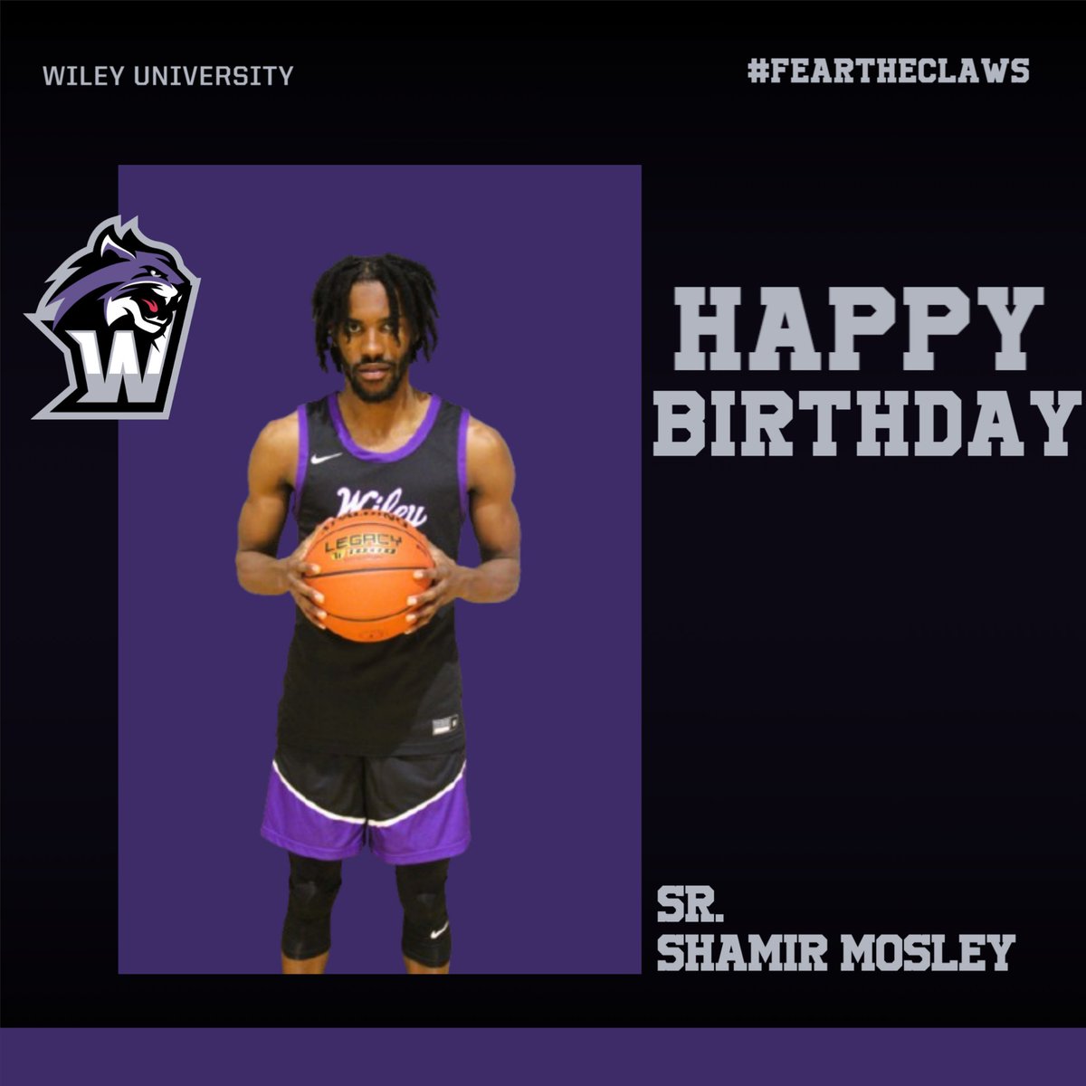 #WildcatBirthdayGreetings to guard Shamir Mosley.