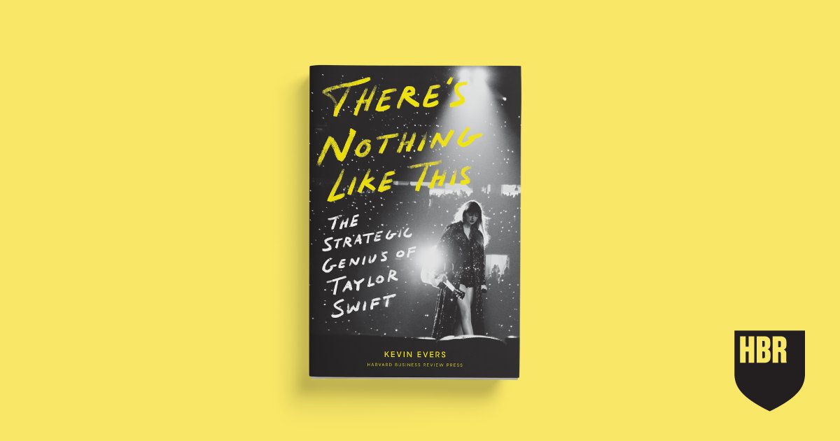HarvardBizEdu's tweet image. Chapters now available! Dive deeper into Kevin Evers' (@eve_ers) “There’s Nothing Like This: The Strategic Genius of #TaylorSwift.”
Leverage Taylor Swift’s career to teach business #strategy & #leadership in a way that resonates with #students: hbsp.harvard.edu/product/10772-…