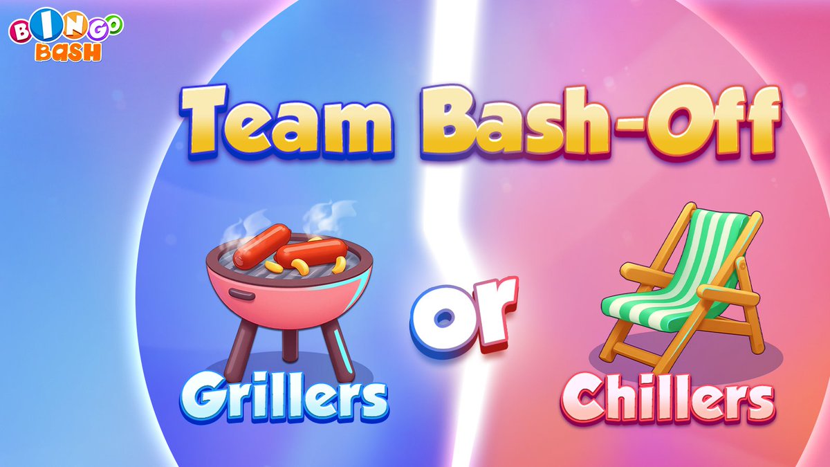 PlayBingoBash's tweet photo. 🇺🇸 Stars &amp; Sizzle is HERE! 🌟🔥

Are you Team Griller 🔥 or Team Chiller 🧊? Pick your side, grab your FREEBIE, and let the Bingo battles begin! 🎁🎆 

FREEBIE ▶️ https://t.co/qQJKfVj2mU 

#BingoBash #TeamGriller #TeamChiller #FreebieAlert #4thOfJulyFun https://t.co/iX2Vf57DDD