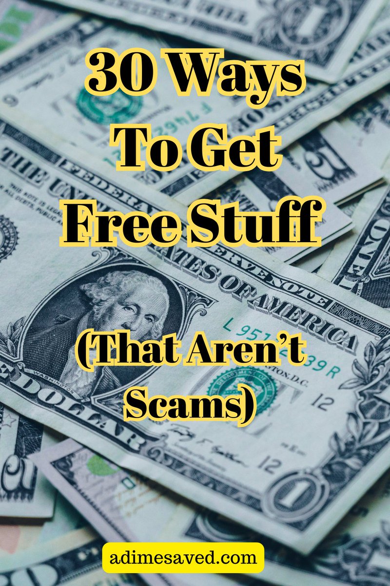 Hey! Want a free gift?

No, I'm sorry but I'm not sending you a present in the mail. BUT.......
I AM getting you something better!
A full list of 30 ways to get things FOR FREE!

Here are the most awesome ways to get free stuff (that aren’t scams)!